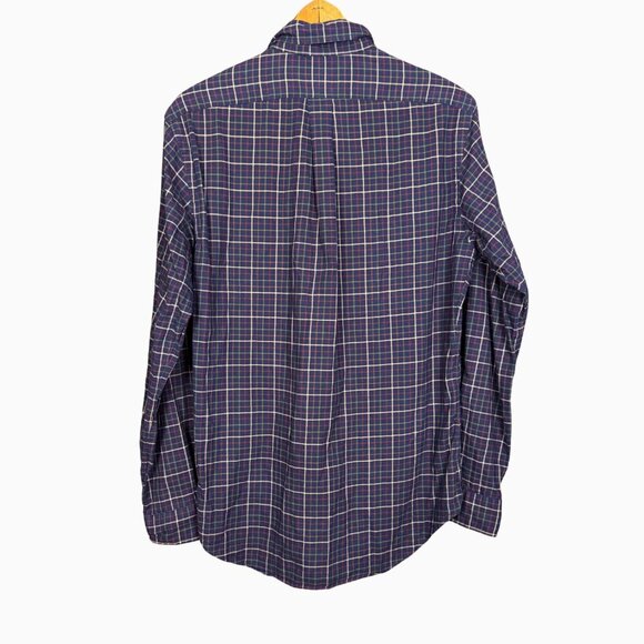 Ralph Lauren Slim Fit Plaid Button Down Shirt - Size M - Picture 3 of 7